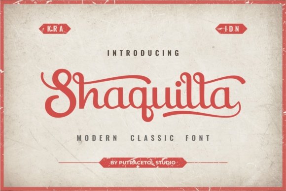 Shaquilla Font - Featured Image