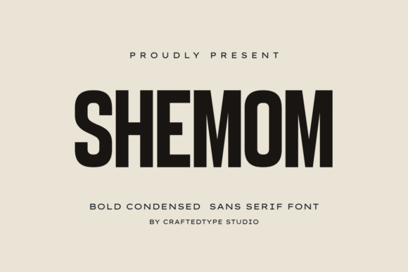 Shemom Font Font - Featured Image