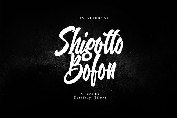 Shigutto Bofon Font Download for Desktop