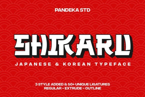 Shikaru Font - Featured Image