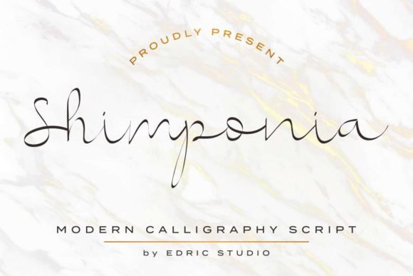 Shimponia Font - Featured Image