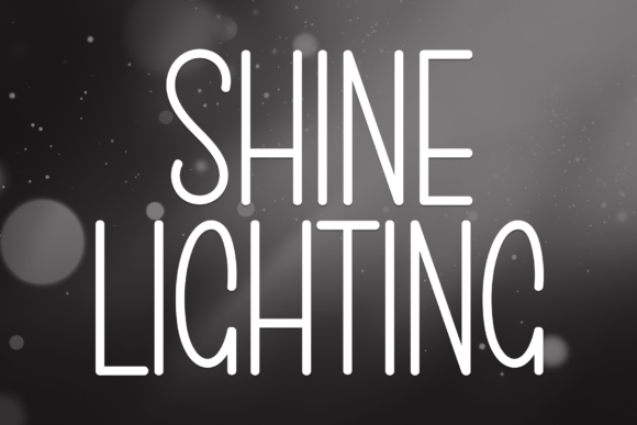 Shine Lighting Font Download for Desktop