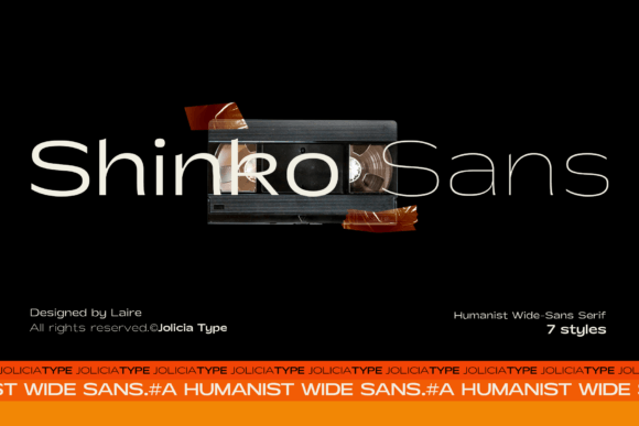 Shinko Sans Font - Featured Image