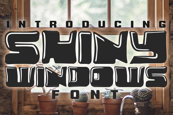 Shiny Windows Font Download for Desktop