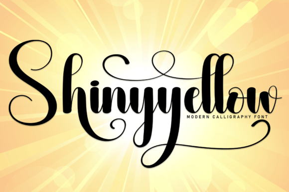 Shinyyellow Font Download for Desktop