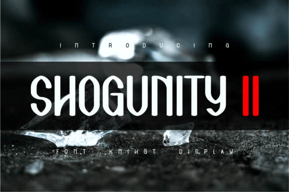 Shogunity Ii Font Download for Desktop