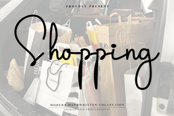 Shooping Font Download for Desktop