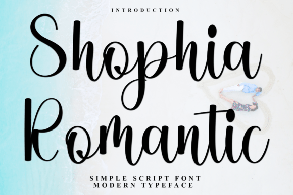Shophia Romantic Font - Featured Image