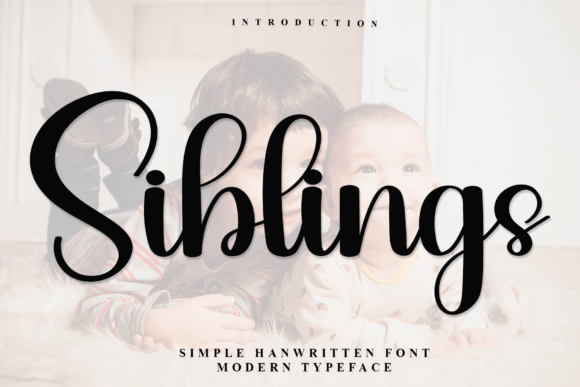 Siblings Font - Featured Image