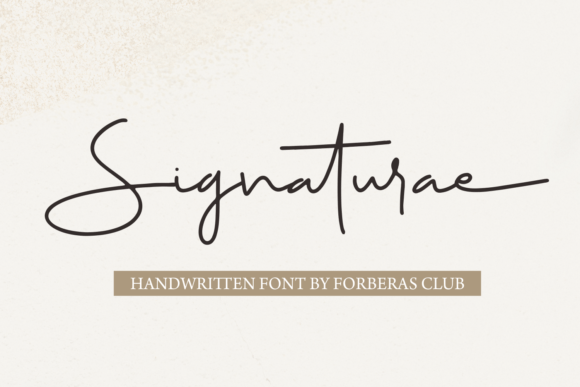 Signaturae Font Download for Desktop