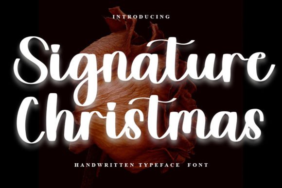 Signature Christmas Font Download for Desktop