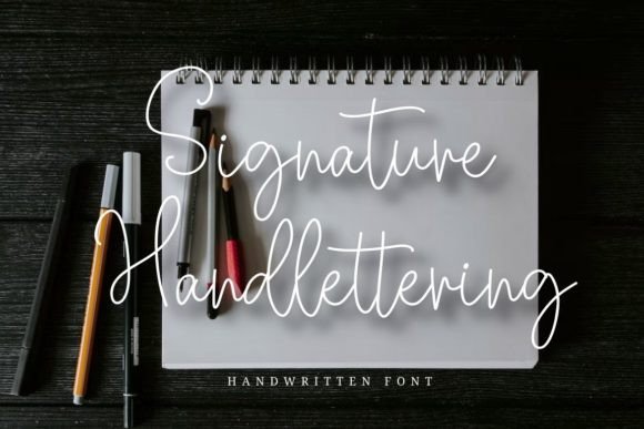 Signature Handlettering Font Download for Desktop