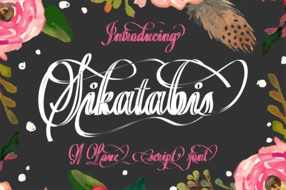 Sikatabis Font - Featured Image
