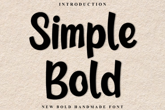 Simple Bold Font Download for Desktop