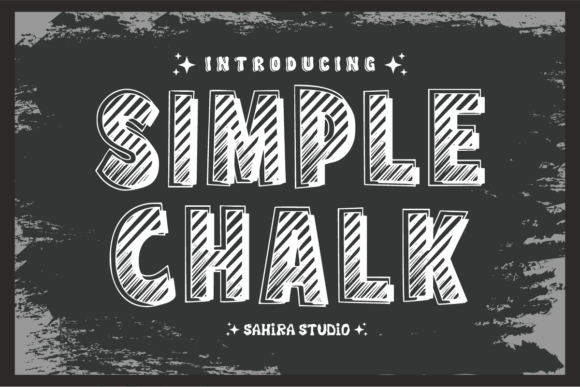 Simple Chalk Font - Featured Image