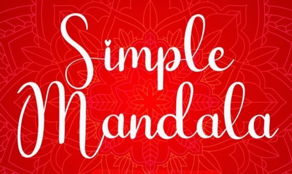 Simple Mandala Font Download for Desktop