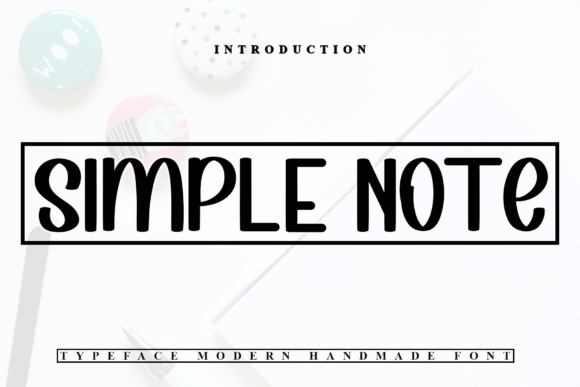 Simple Note Font Download for Desktop