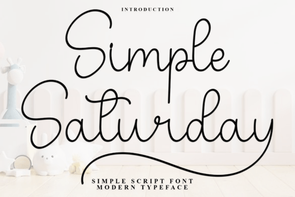 Simple Saturday Font Download for Desktop