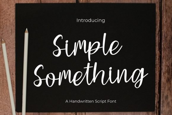 Simple Something Font Download for Desktop