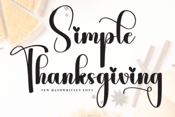 Simple Thanksgiving Font Download for Desktop