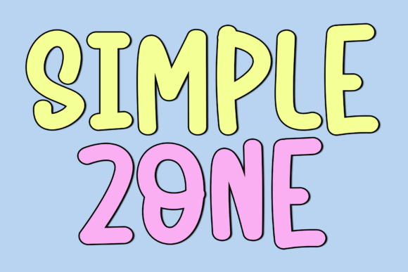 Simple Zone Font Download for Desktop