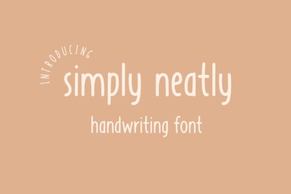 Simply Neatly Font - Featured Image