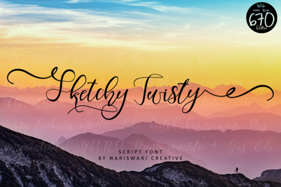Sketchy Twisty Font Download for Desktop