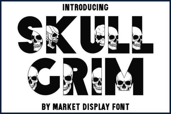 Skull Grim Font Download for Desktop