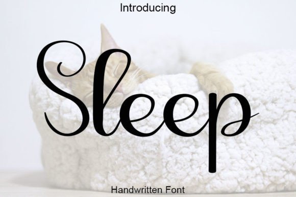 Sleep Font - Featured Image