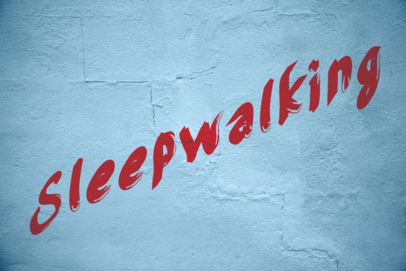 Sleepwalking Font - Featured Image
