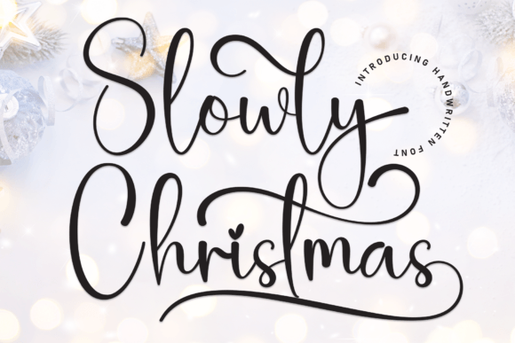 Slowly Christmas Font Download for Desktop