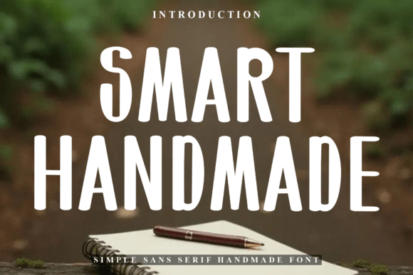 Smart Handmade Font - Featured Image