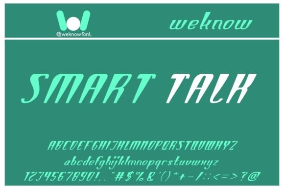 Smart Talk Font Download for Desktop