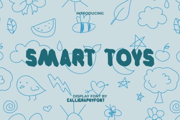 Smart Toys Font - Featured Image
