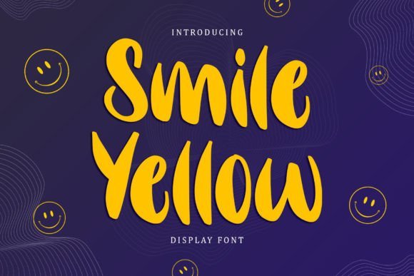 Smile Yellow Font - Featured Image