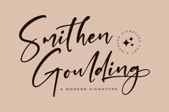 Smithen Goulding Font - Featured Image
