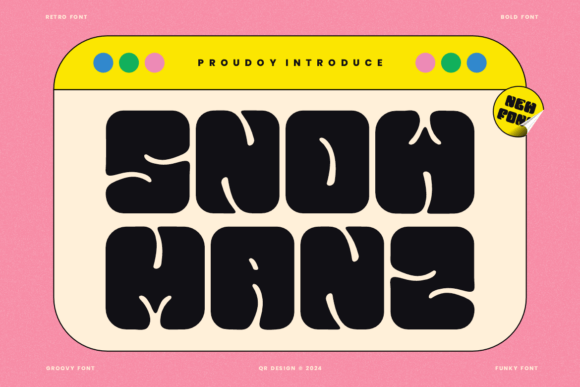 Snow Manz Font - Featured Image