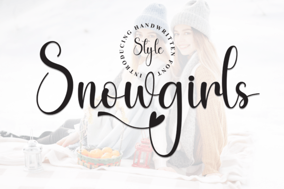 Snowgirls Font - Featured Image